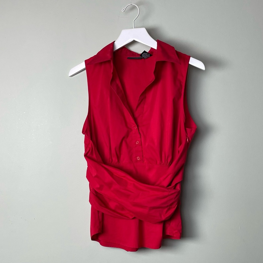 Sleeveless Dress Shirt / Size 10